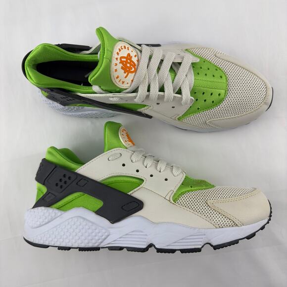 Nike Air Huarache beige and green‎ shoes - Picture 4 of 8